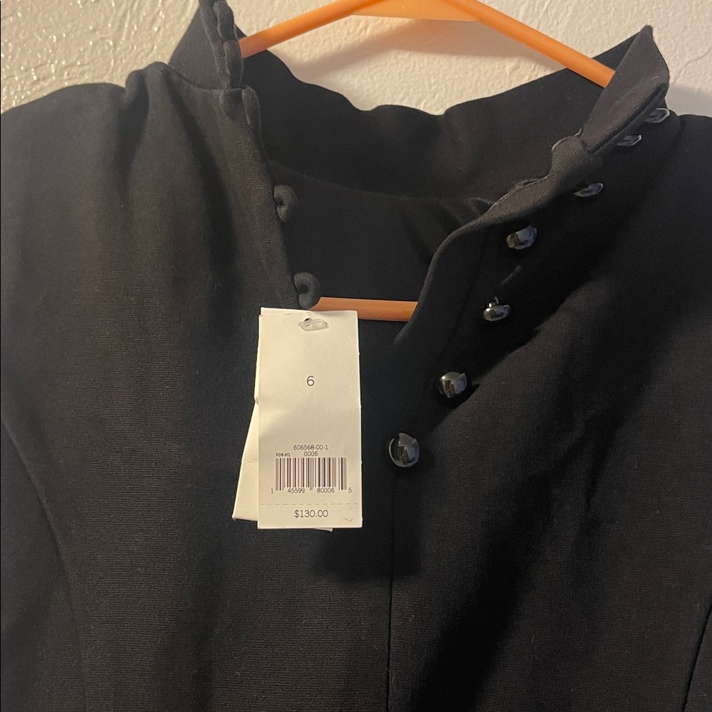 Banana Republic Black Midi Dress